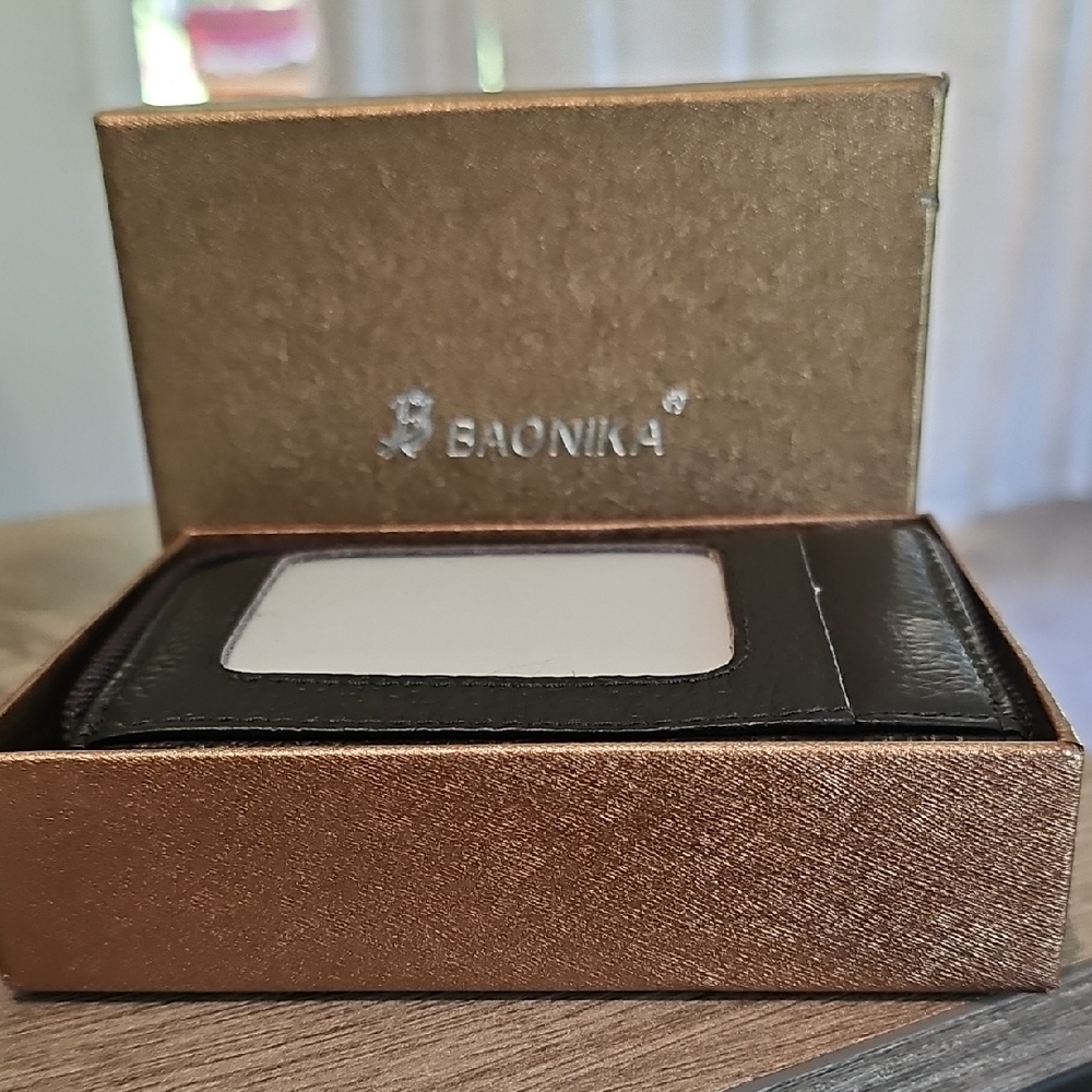 Baonika Brown Card Holder